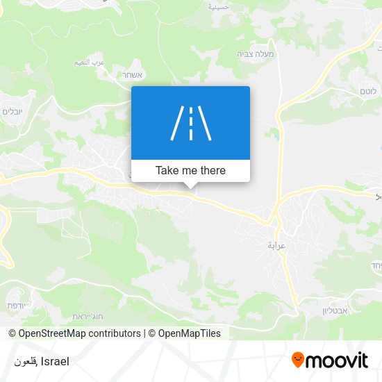 قلعون map