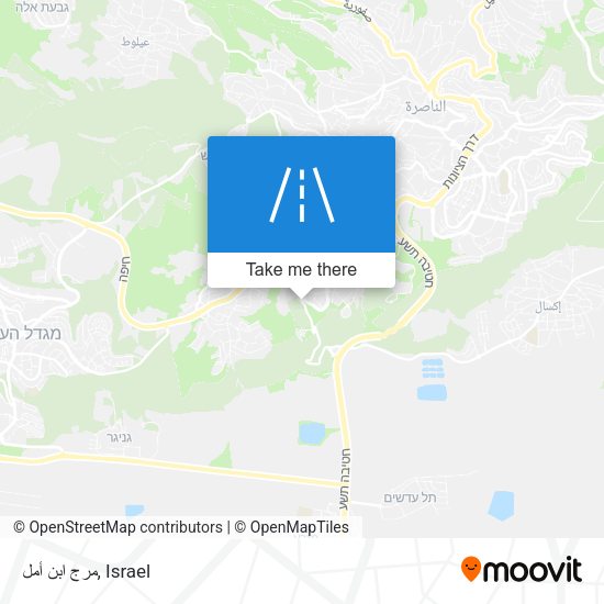 مرج ابن أمل map