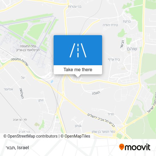Карта תבור