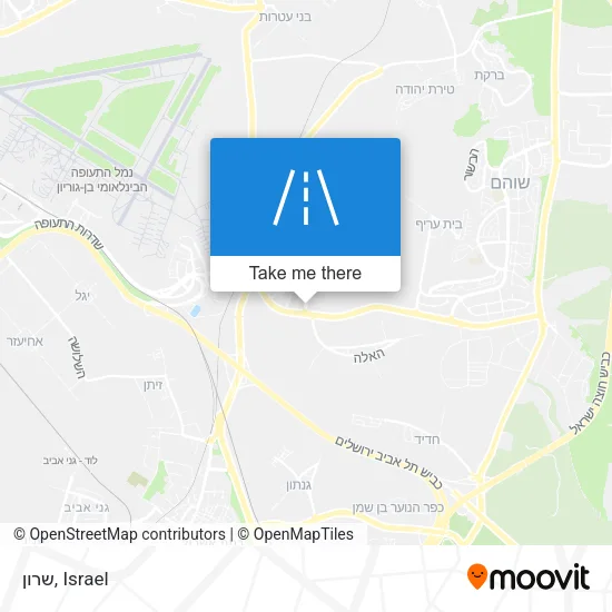 Карта שרון