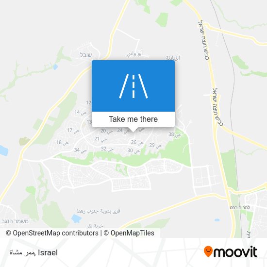 ممر مشاة map
