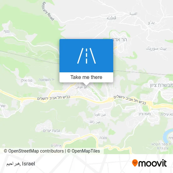 Карта هبراحيم