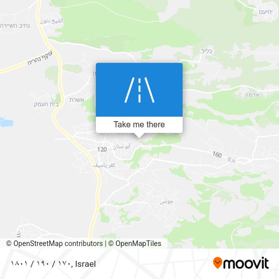 ١٧٠ / ١٩٠ / ١٨٠١ map