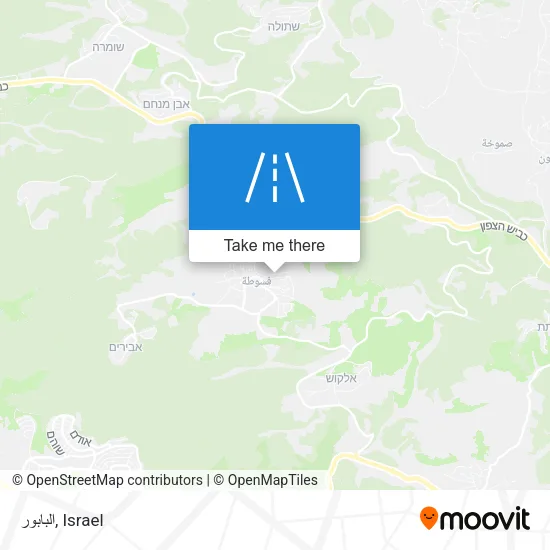 Карта البابور