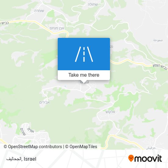 الجحاليف map