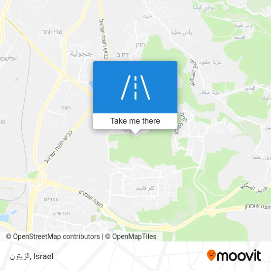 Карта الزيتون