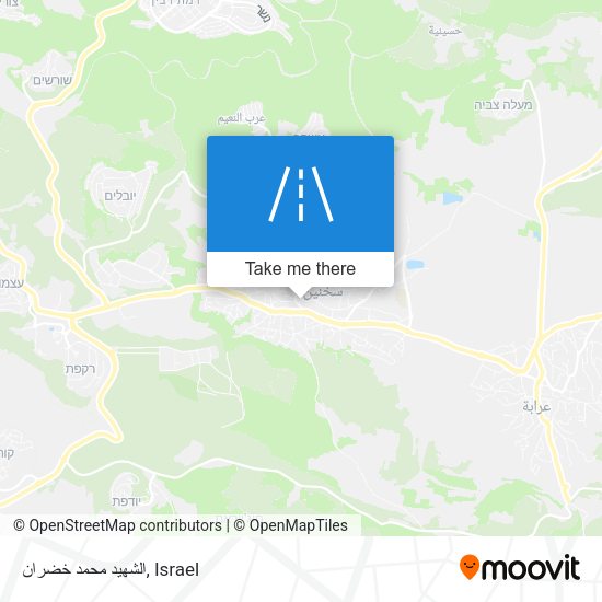 الشهيد محمد خضران map