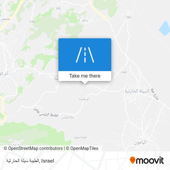 الطيبة سيلة الحارثية map