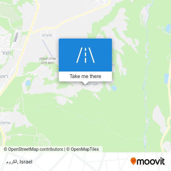 الكروم map
