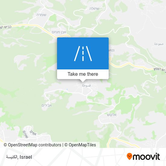 الكنيسة map