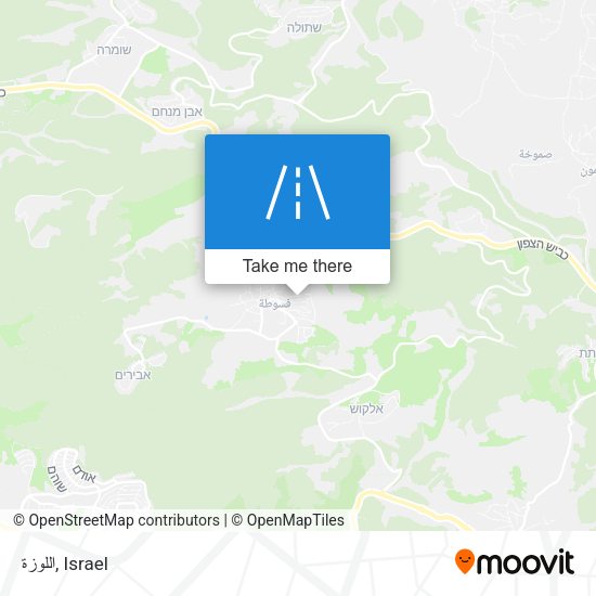 اللوزة map