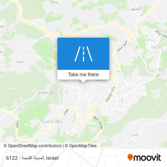 المدينة القديمة - 6122 map