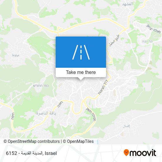 المدينة القديمة - 6152 map