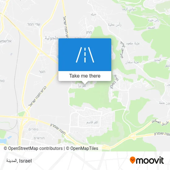 Карта المدينة