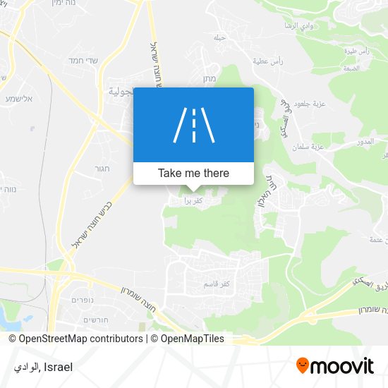 الوادي map