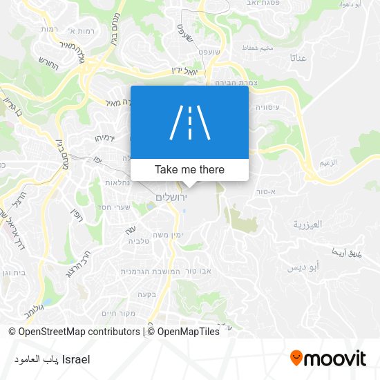 باب العامود map