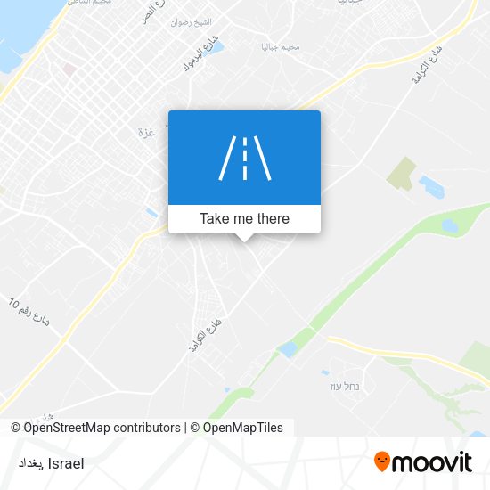 بغداد map