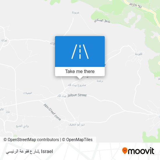 شارع فقوعة الرئيسي map