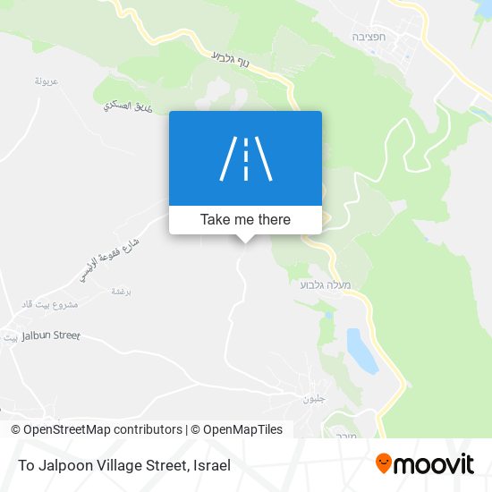 To Jalpoon Village Street map