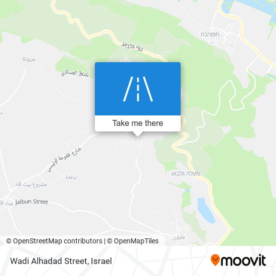 Wadi Alhadad Street map