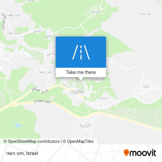 חוט השני map