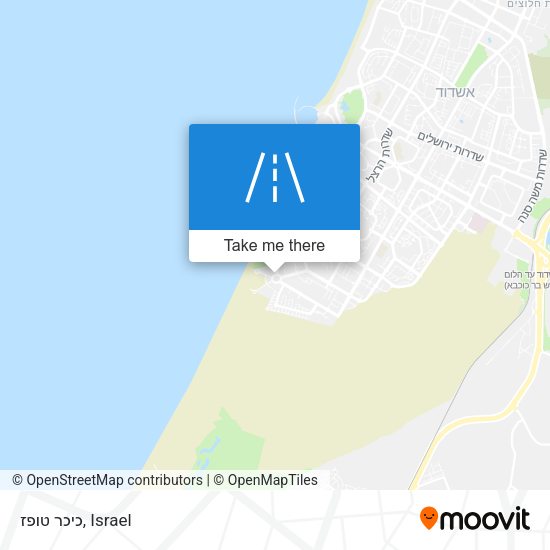 כיכר טופז map
