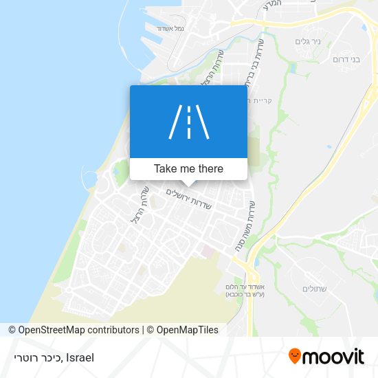 כיכר רוטרי map