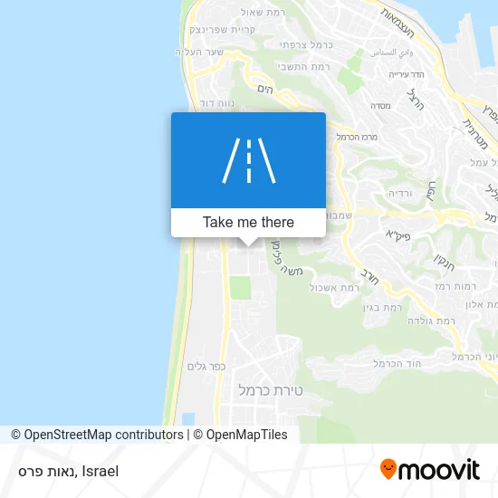 Карта נאות פרס