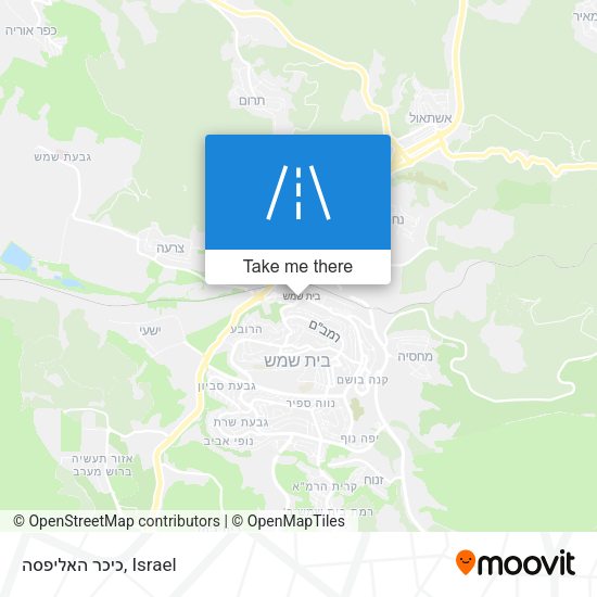 כיכר האליפסה map