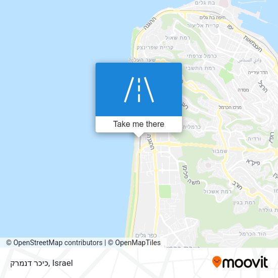 Карта כיכר דנמרק