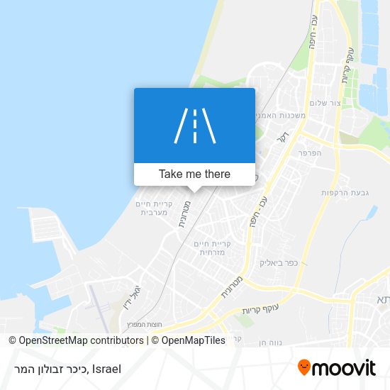 כיכר זבולון המר map
