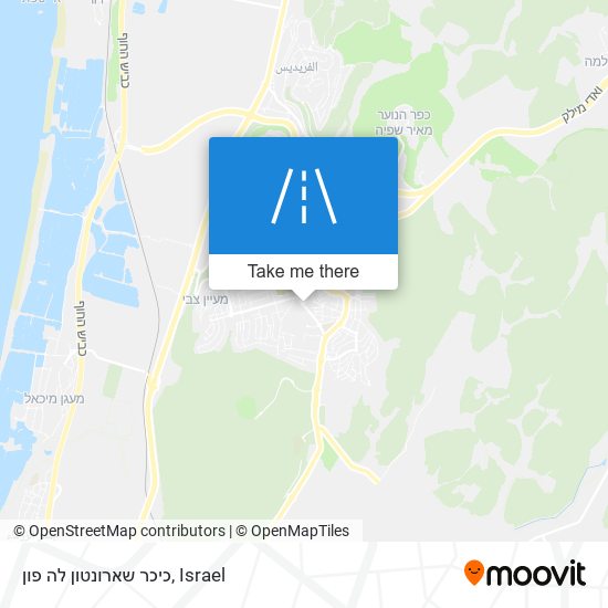 כיכר שארונטון לה פון map