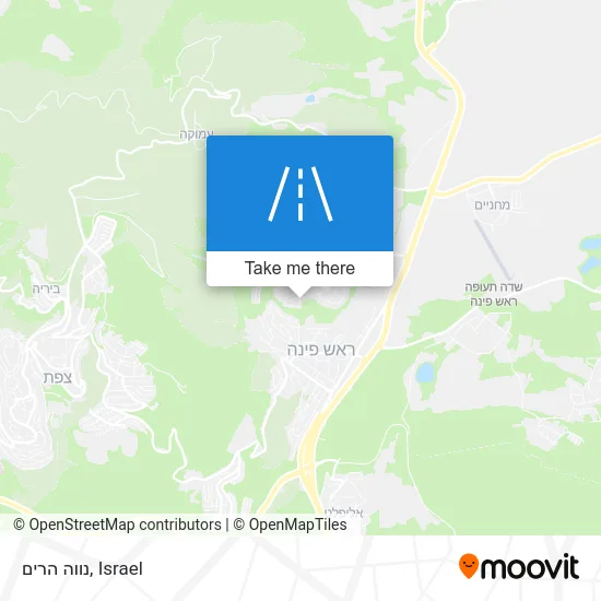 Карта נווה הרים