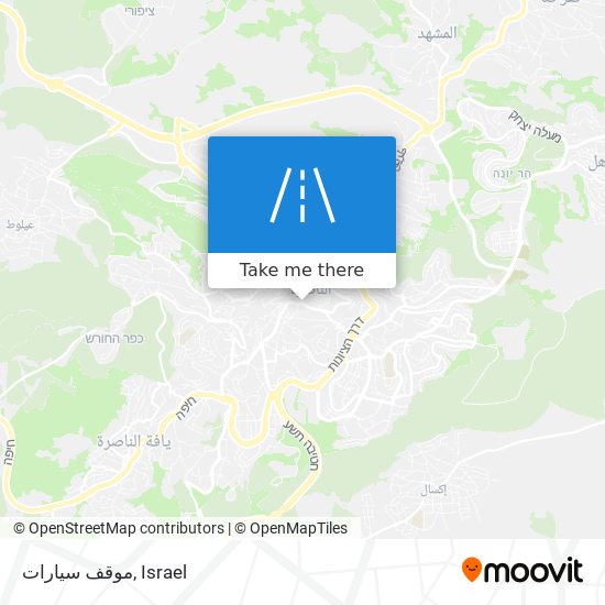 موقف سيارات map