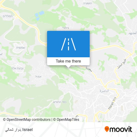 دوار شمالي map