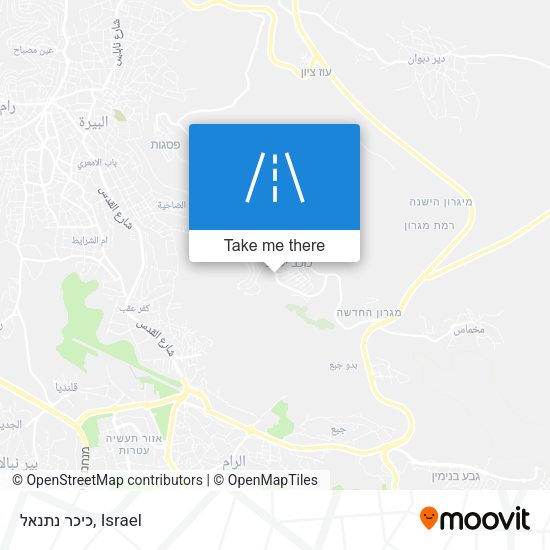 כיכר נתנאל map