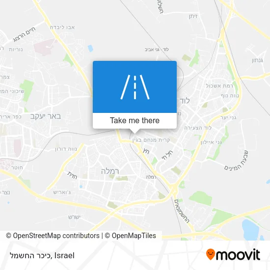 Карта כיכר החשמל