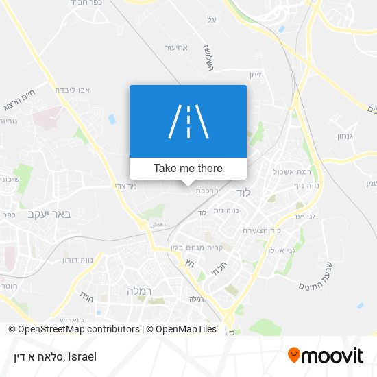 סלאח א דין map