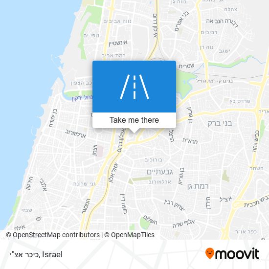 כיכר אצ"י map