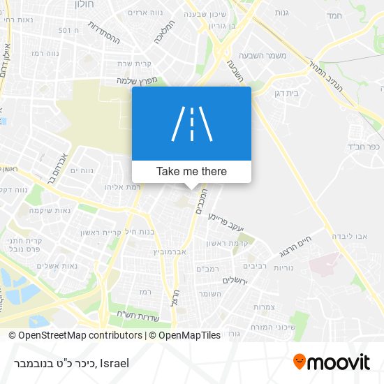 כיכר כ"ט בנובמבר map