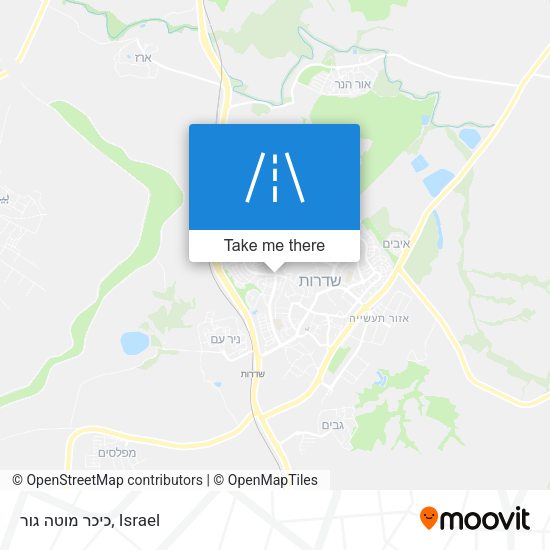 כיכר מוטה גור map