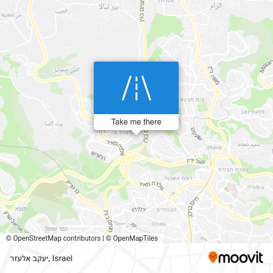 יעקב אלעזר map