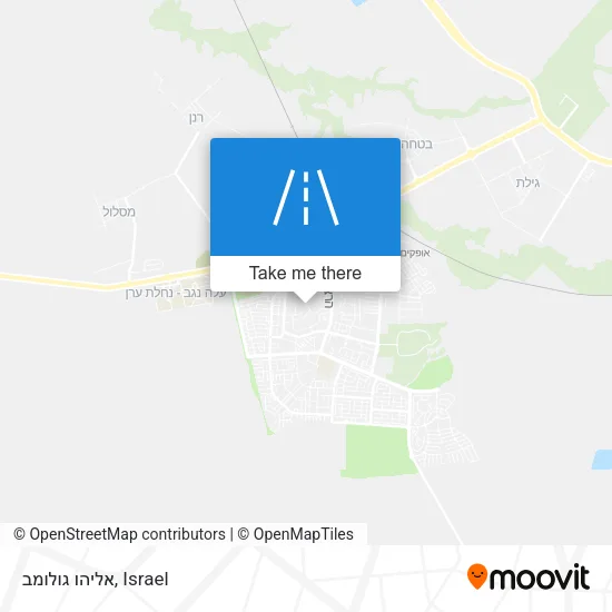 Карта אליהו גולומב