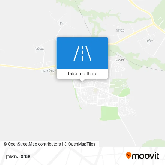 Карта האורן