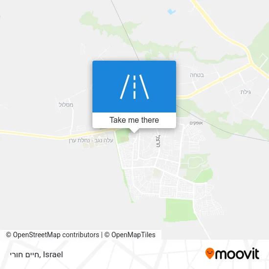 Карта חיים חורי