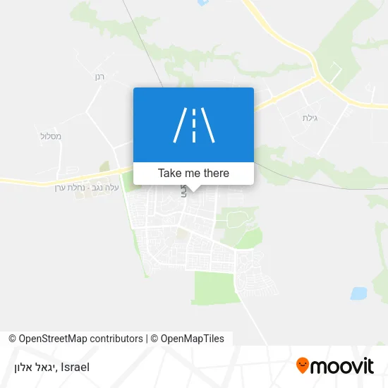 Карта יגאל אלון