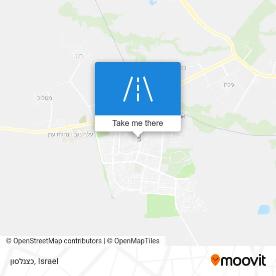 Карта כצנלסון