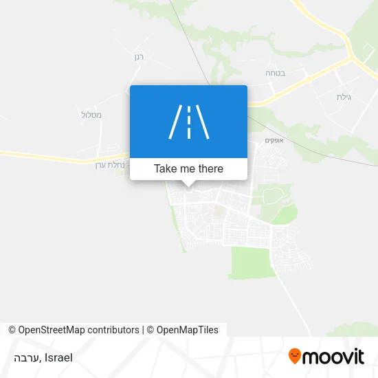 Карта ערבה