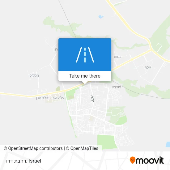 Карта רחבת דדו