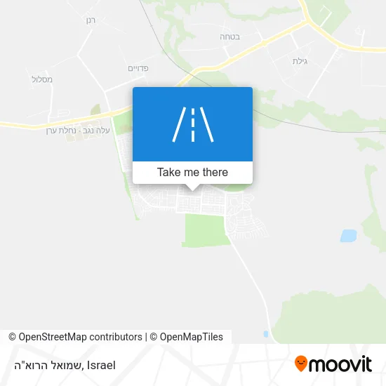Карта שמואל הרוא"ה